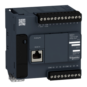 TM221C16R controller M221 16 IO relay