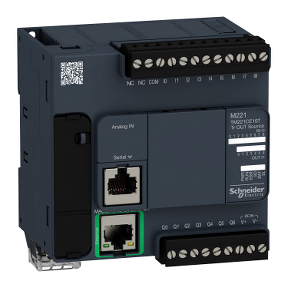 TM221CE16T controller M221 16 IO transistor PNP Ethernet
